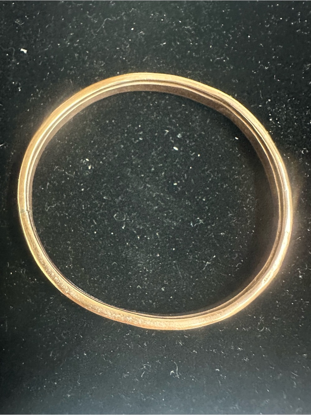 Elegant Copper Slim Bangle Bracelet